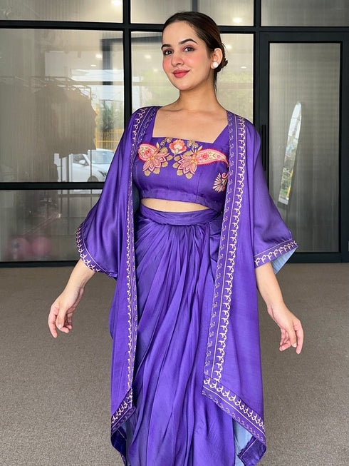 Purple Festive Fusion Set